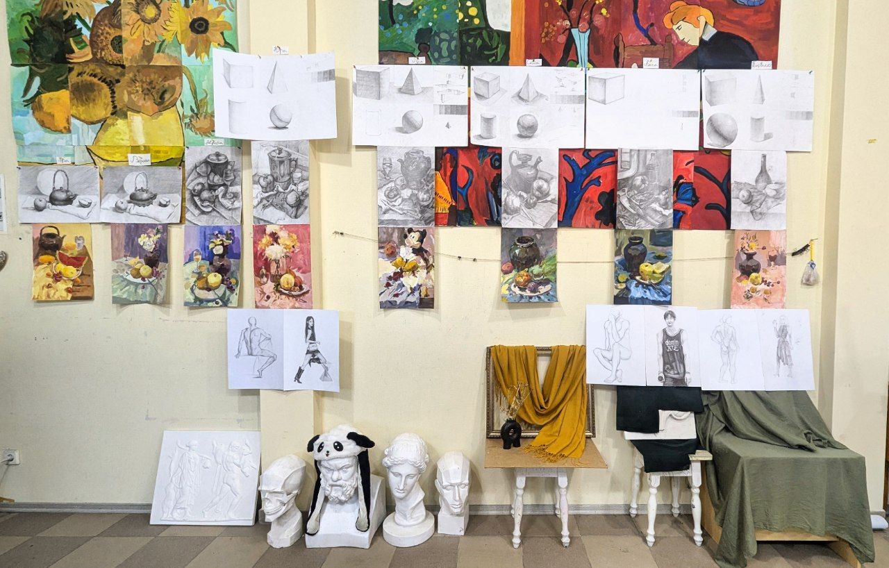 Майстер-клас у студії Visual Art Center у Кривому Розі